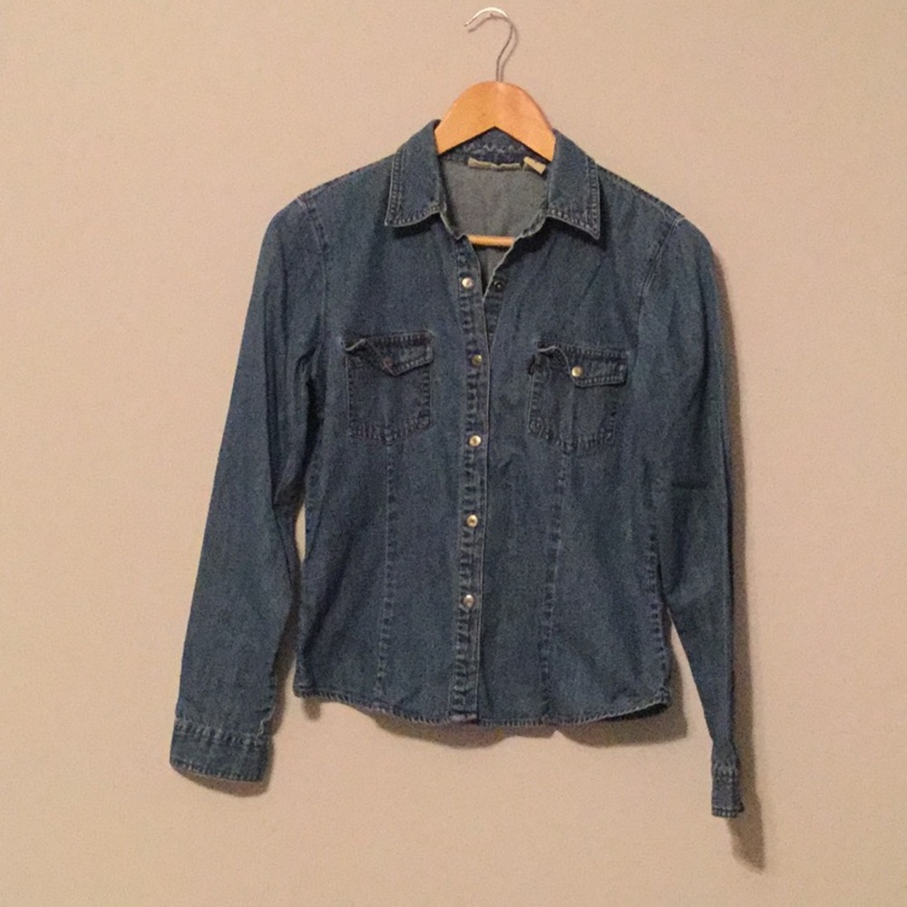 Aeropostale Jean/Chambray Shirt